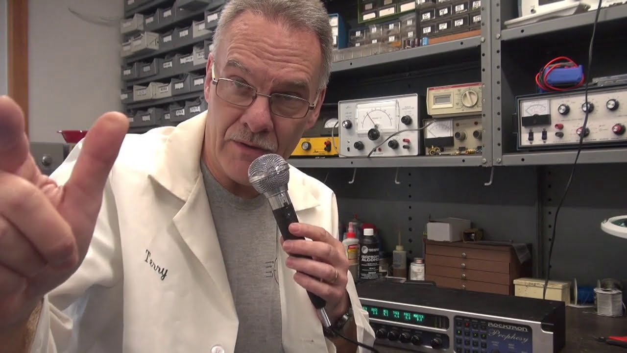 How to replace defective encoders RockTron Prophesy electric guitar rack effect preamp