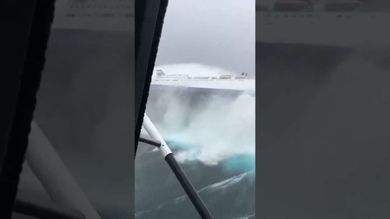 RO-RO Ship vs Apocalyptic Storm - Who Wins? #maritime #waves #insane