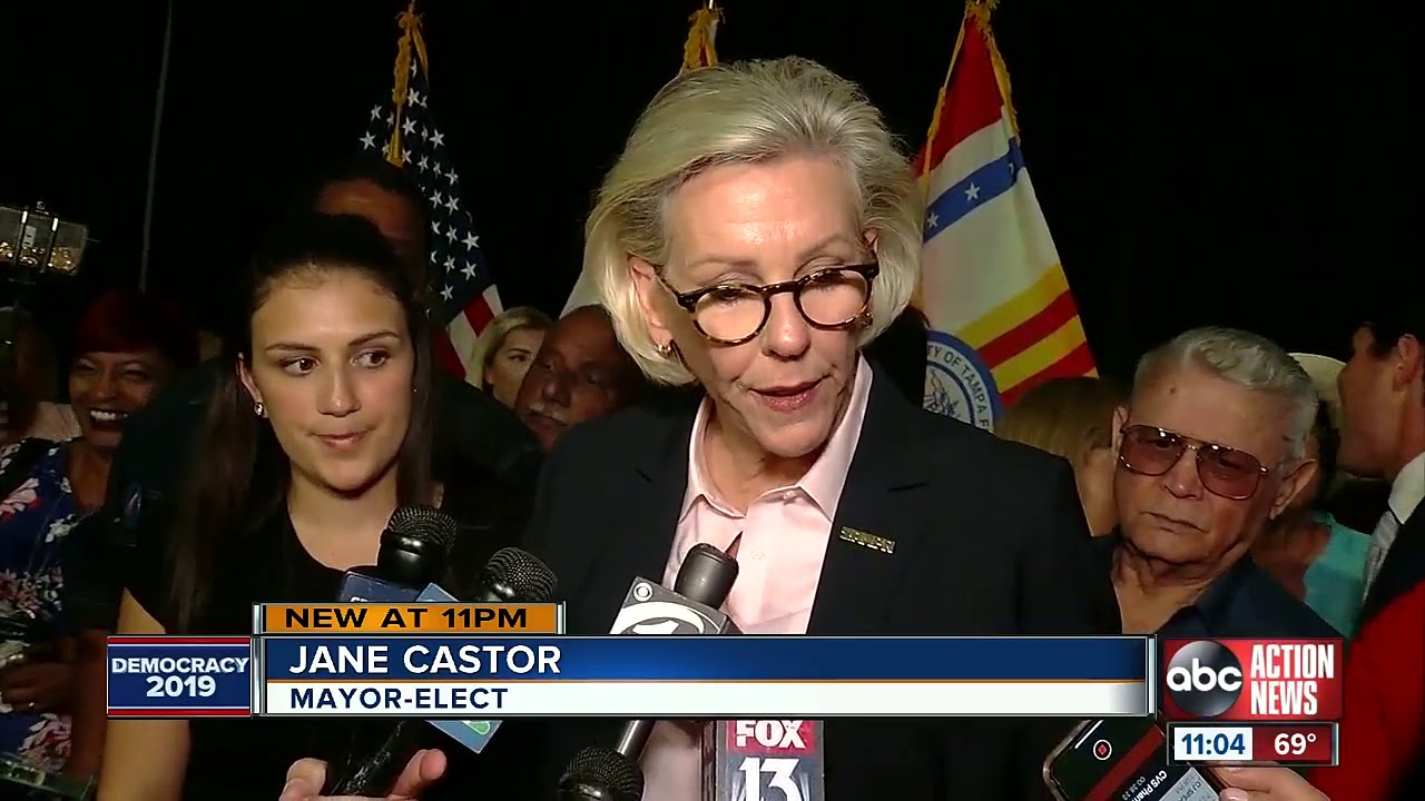 Jane Castor elected Tampa Mayor