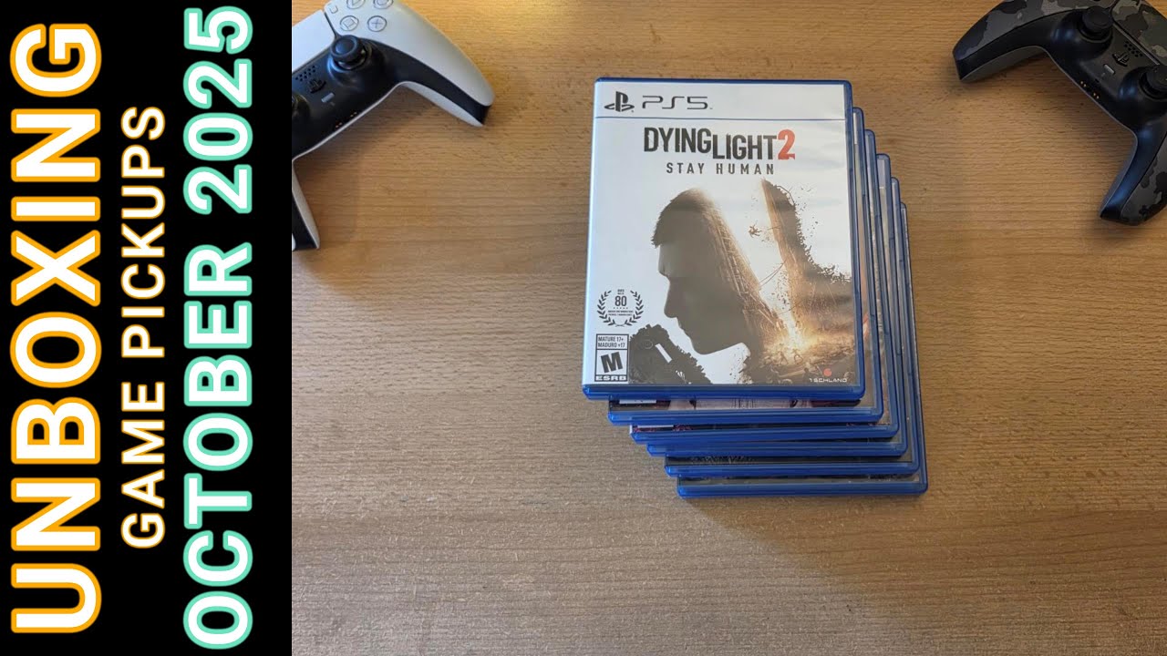 Unboxing Game PickUps for October 2025
