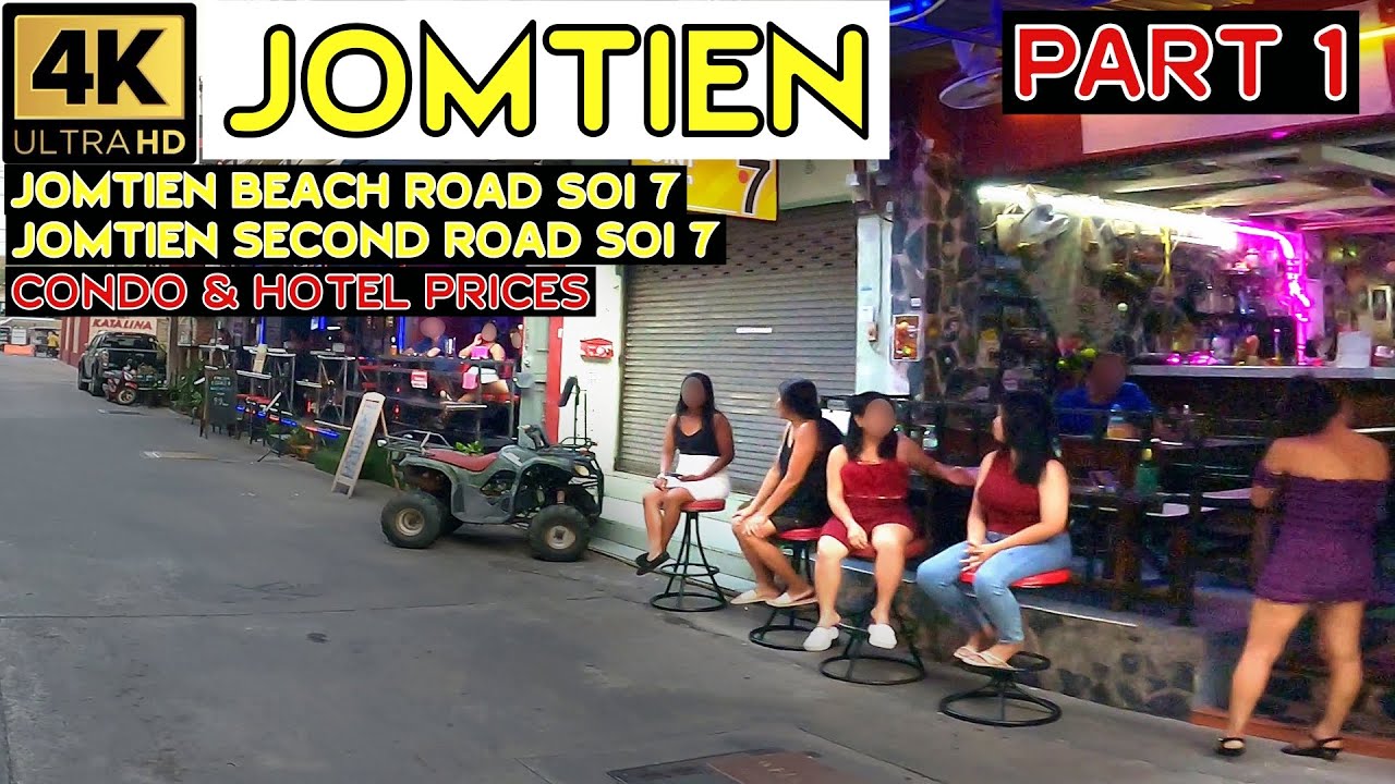 Some Condo and Hotels on Jomtien Beach Soi 7   Rompho and Jomtien Second Road Soi 7    2024 Pattaya