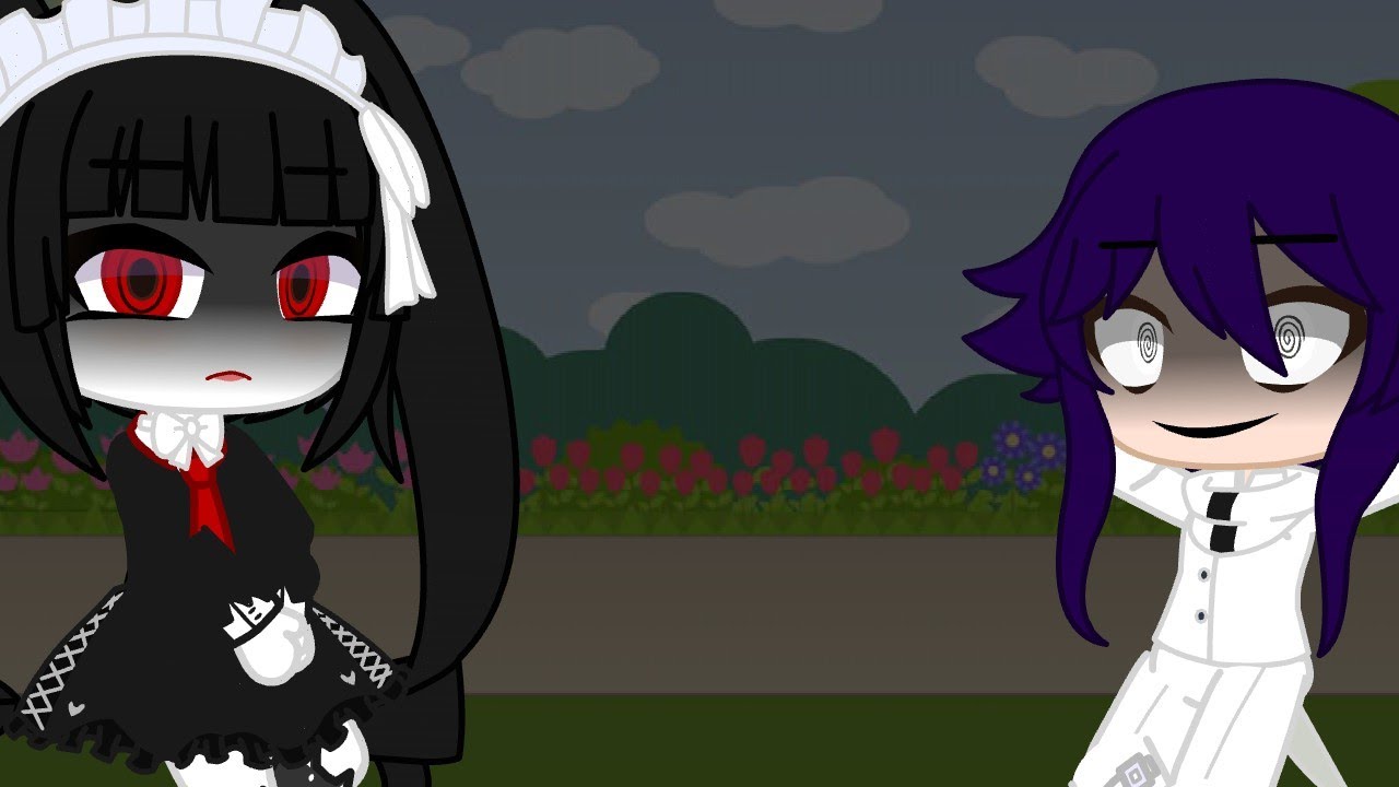 Celestia and Kokichi being Creepy|Gacha Club|Danganronpa