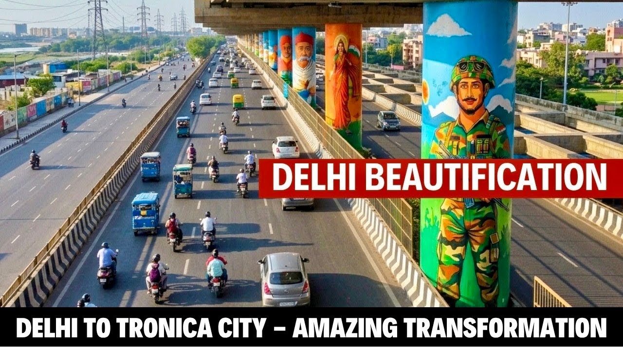 Delhi Beautification 😳 Expressway Opening Changes Everything | Delhi to Tronica City