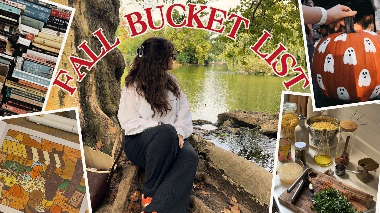 Fall bucket list 2025 🍂  - Cozy and fun things to do to celebrate fall !