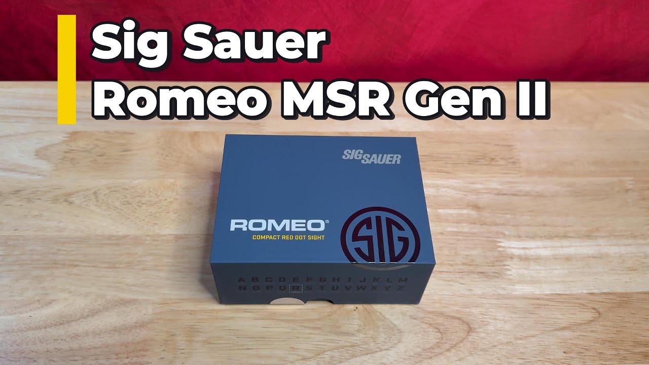 Sig Sauer Romeo MSR Gen II - Review
