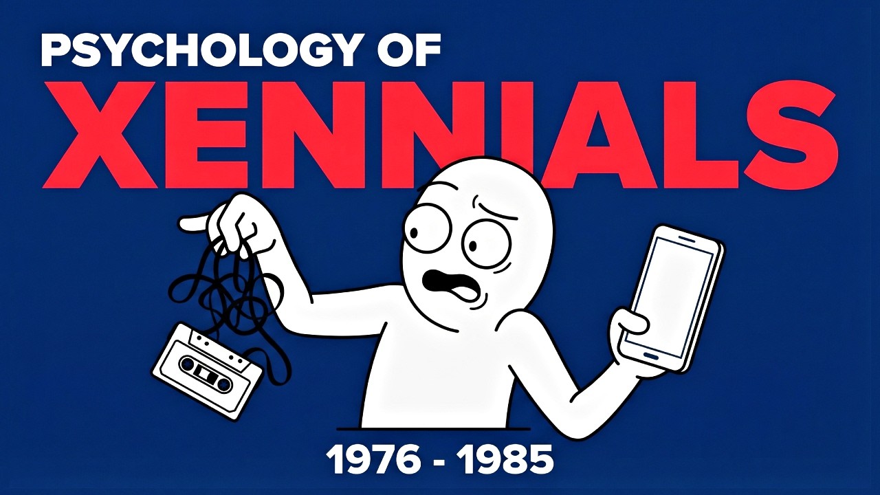 Psychology of Xennials (1976  - 1985)