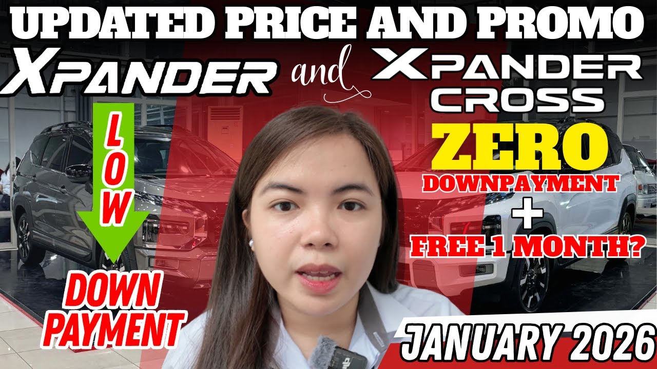 ZERO DOWN XPANDER VARIANTS | UPDATED PRICE AND PROMO - JANUARY 2026!