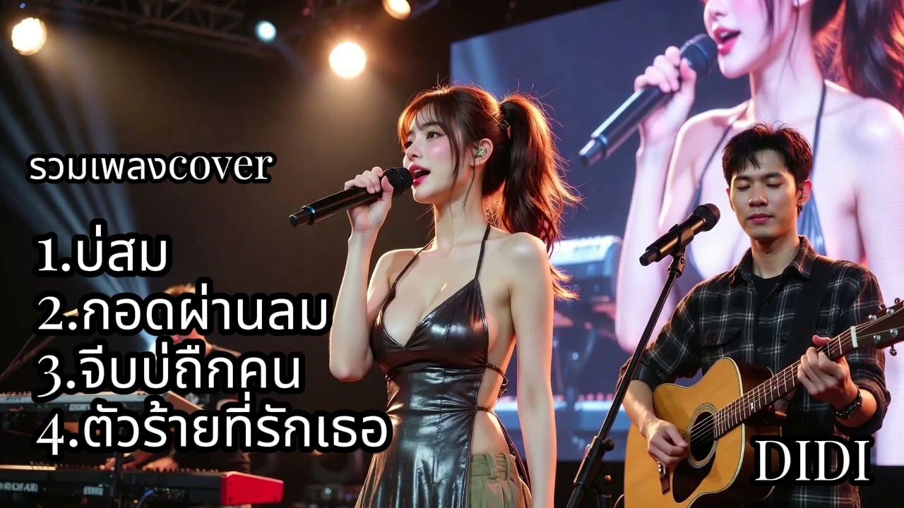 รวมเพลง cover เพราะๆ | บ่สม - กอดผ่านลม - จีบบ่อถืกคน...| Didi official 