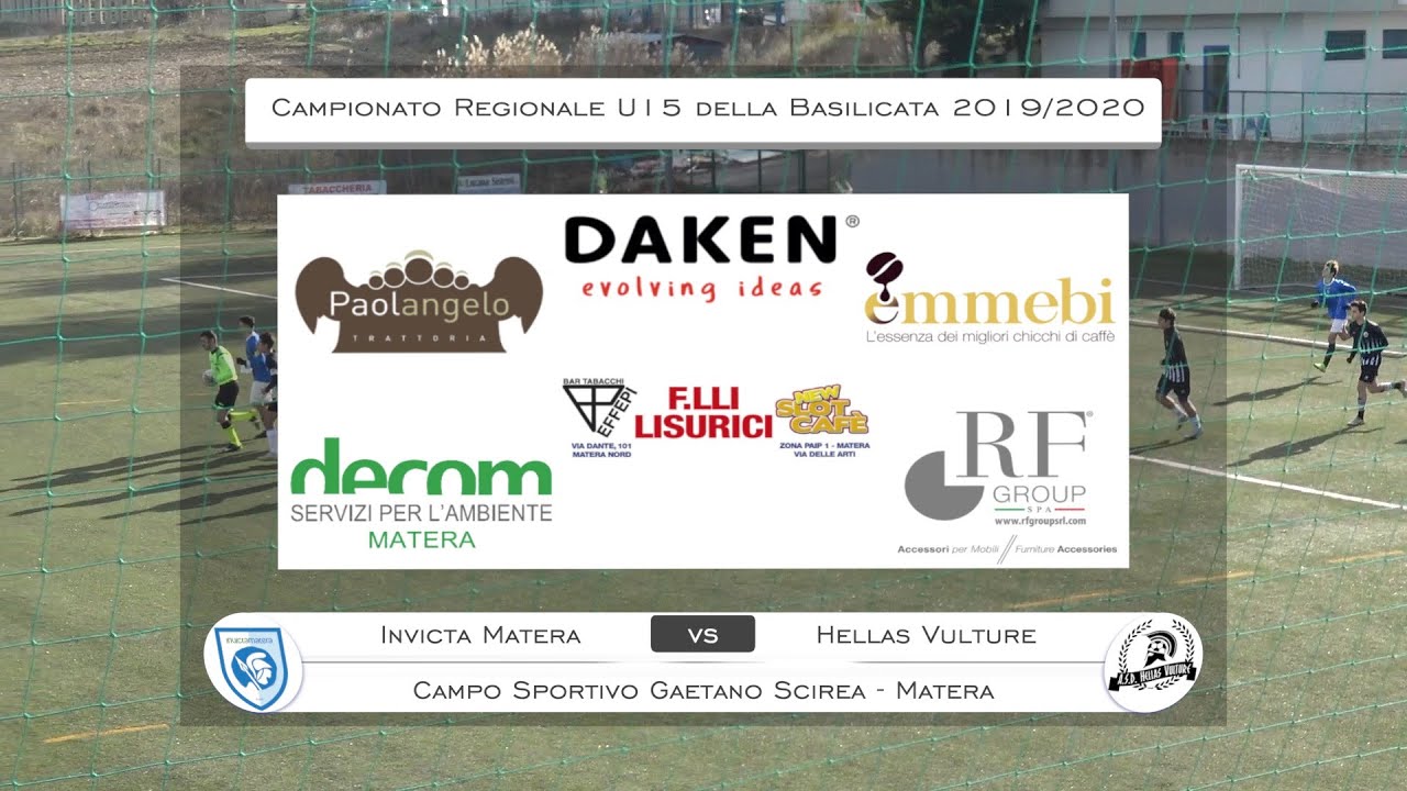 U15 - Invicta Matera 3 - 2 Hellas Vulture - Highlights