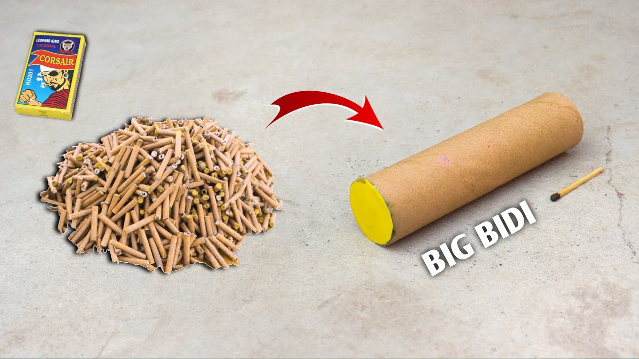 BIG Bidi Cracker Testing | Big Machis Patakha | Amazing Bidi Bam Fireworks Experiment