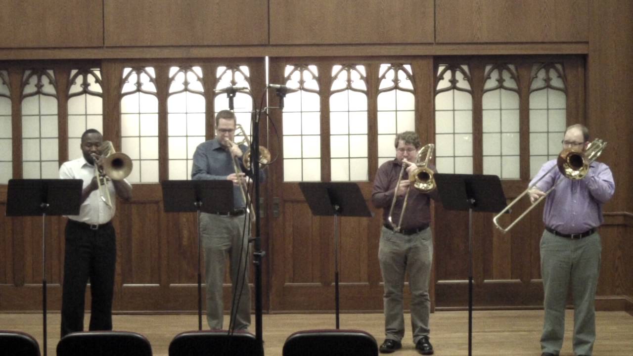 Flor Peeters - Suite: Quatuor pour 4 trombones, Op. 82: Mvt I