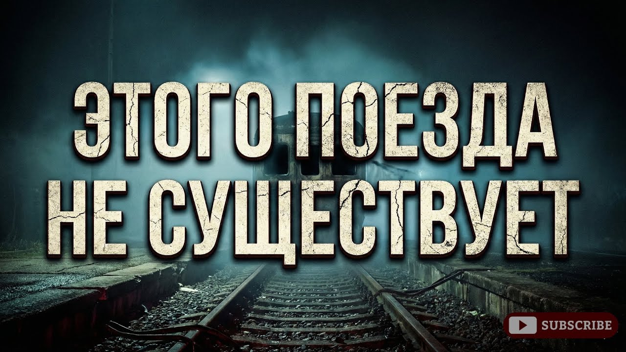 Я сел в поезд, которого нет в расписании! СТРАШНЫЕ ИСТОРИИ на ночь