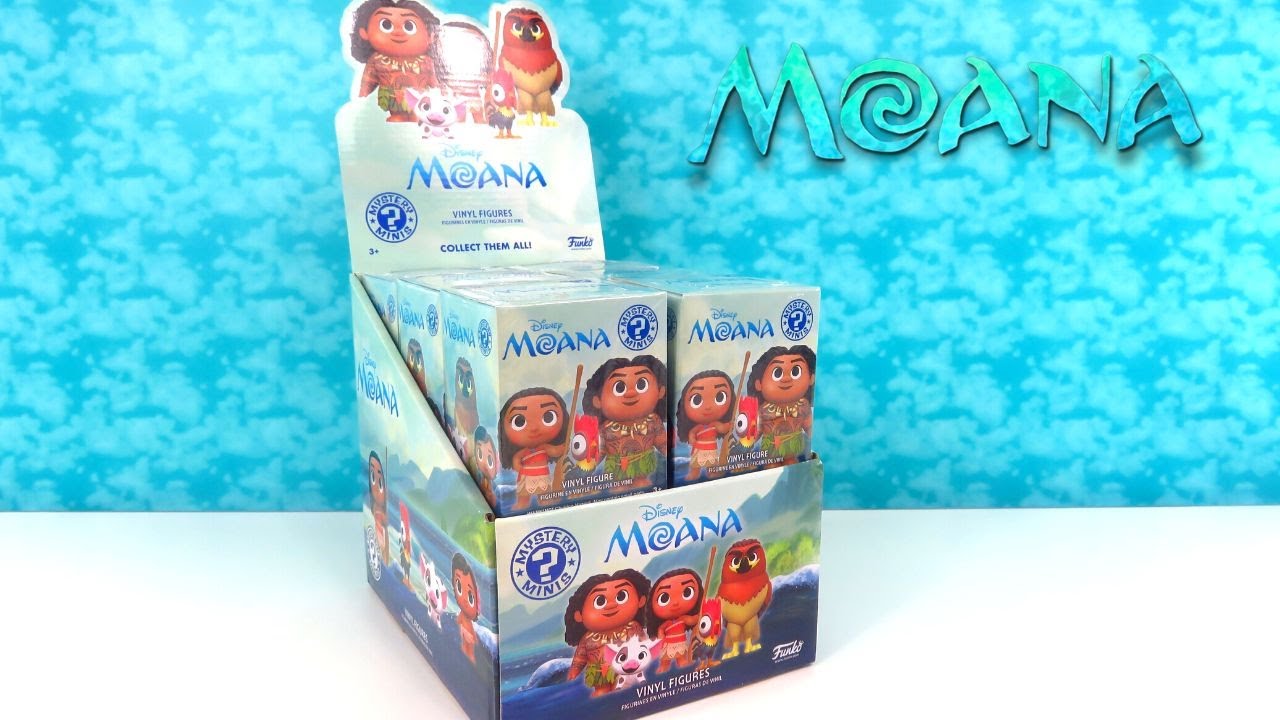 Unboxing Caja Completa Mistery Minis de Moana