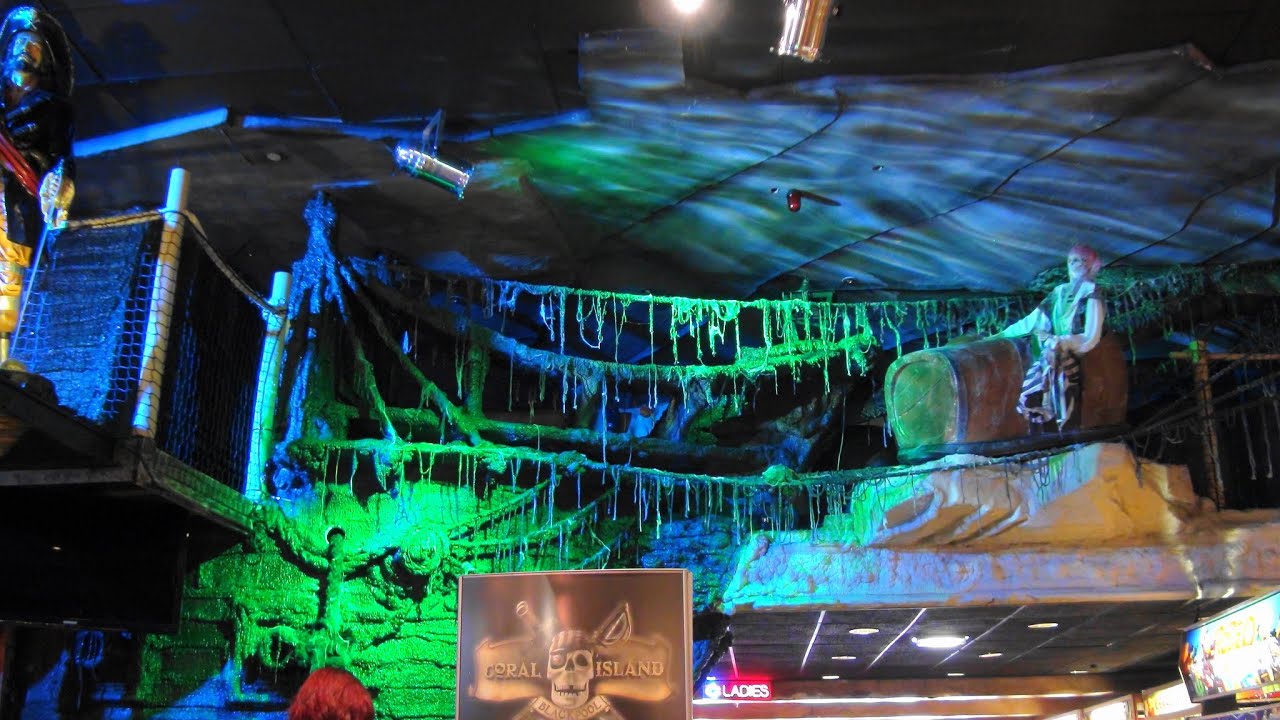 Coral Island Ghost Train (Dark Ride POV 4K)