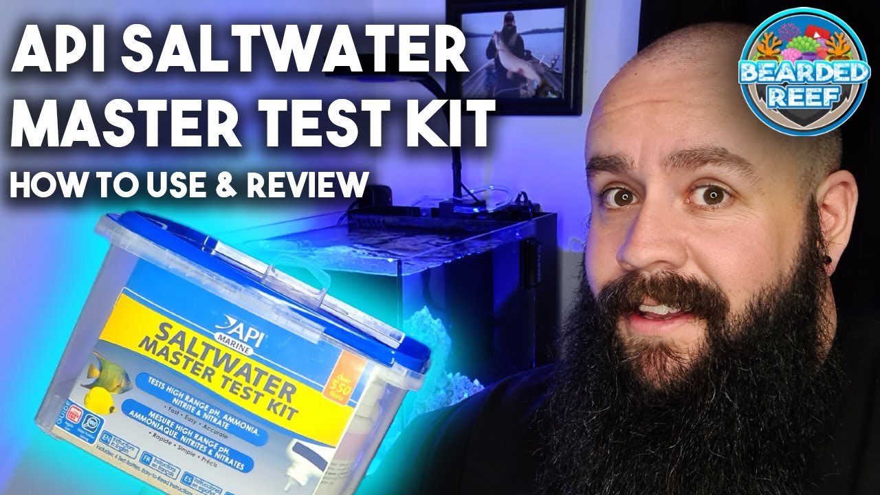 Как проверить морской аквариум с помощью тестового набора API Saltwater Master