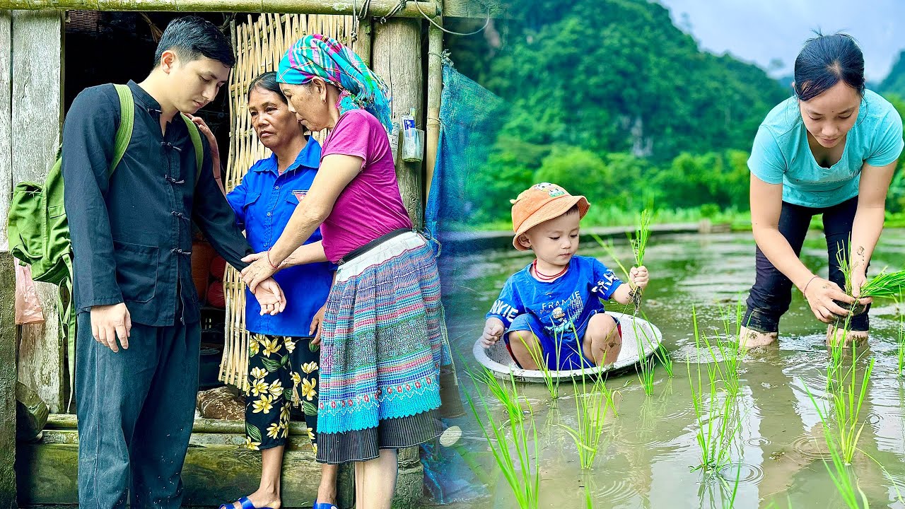 Pao returned after 2 weeks of searching in vain for his ex-wife - Huong and Bon missed Pao very much