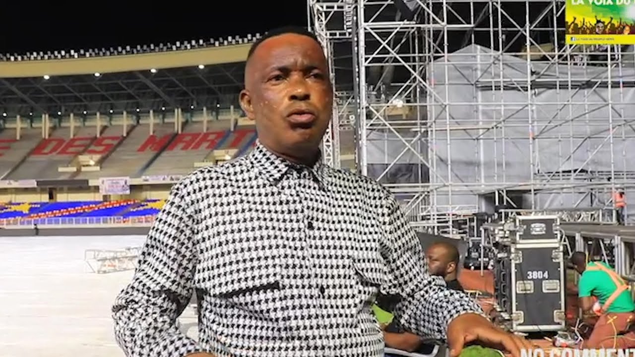 SCOOP: DENIS LESSIE ,BOTALA PRIERE ASALI NA STADE PONA FALLY IPUPA , APRES AEROPORT DIRECTION FRANCE