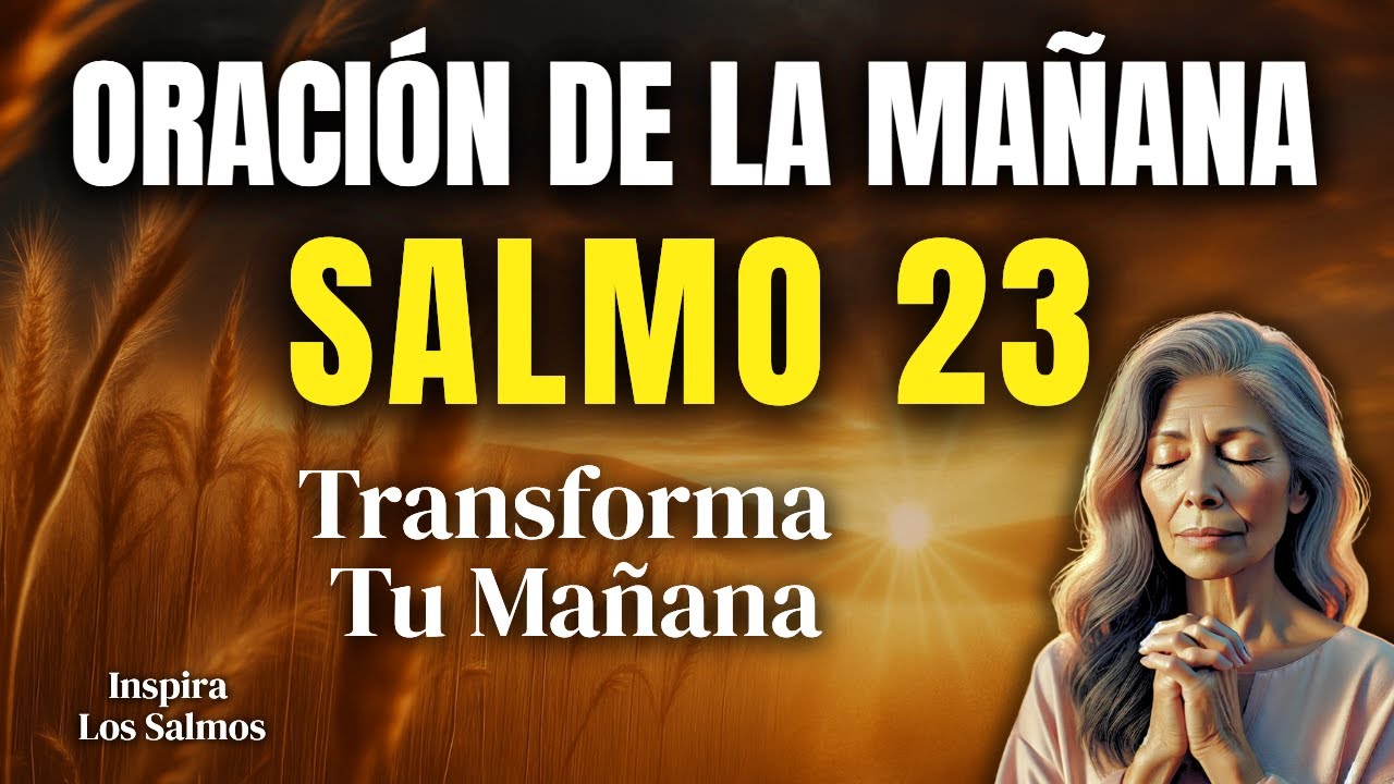 Salmo 23 MILAGROSO | Si ESCUCHAS esto al DESPERTAR, tu vida NUNCA será la misma