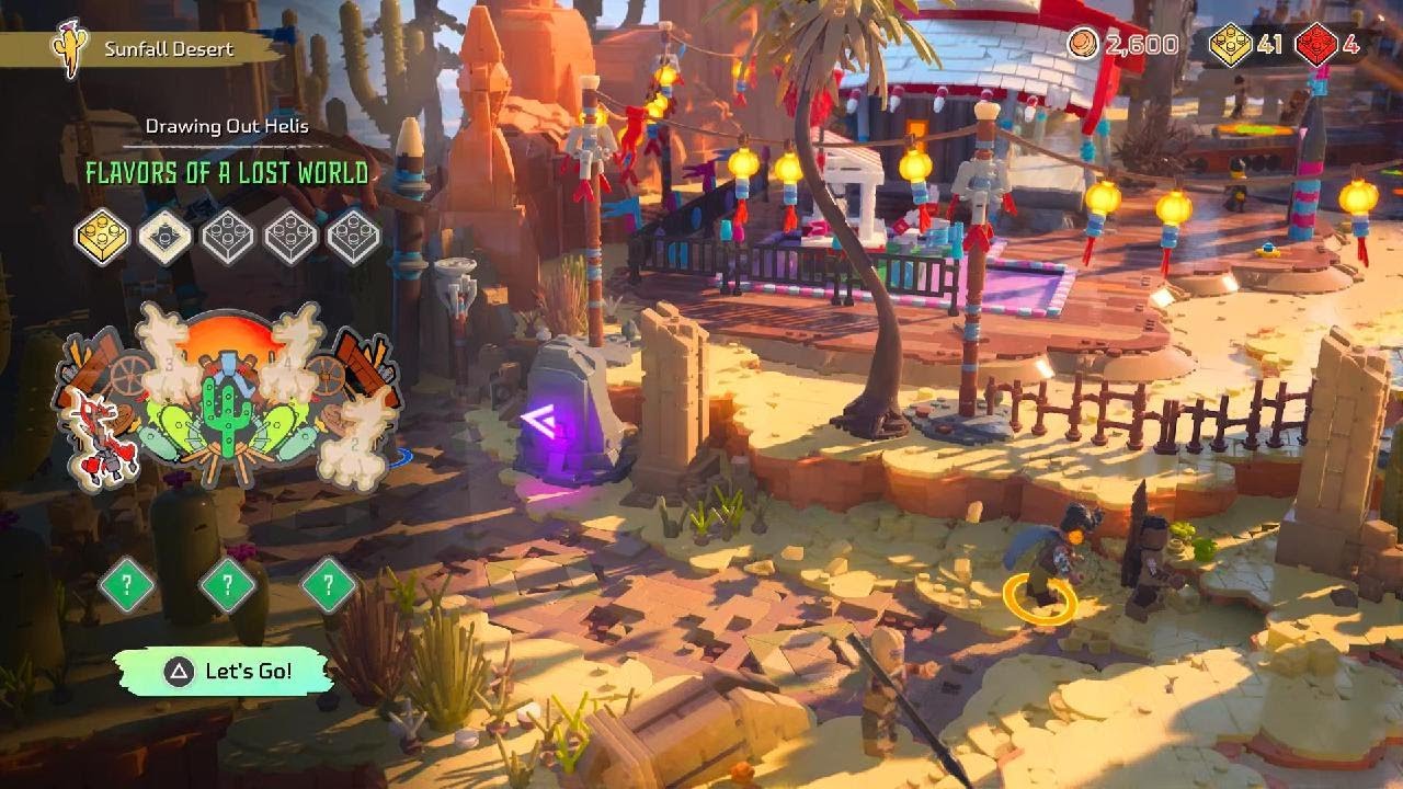 LEGO Horizon Adventures Father & Son Co-Op Drawing Out Helis: FLAVORS OF A LOST WORLD