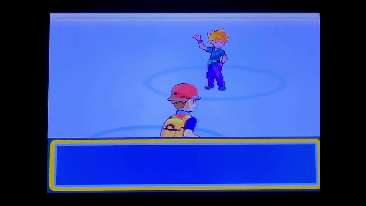 POKEMON LEAF-GREEN| VS BLUE on S.S. ANNE| 
