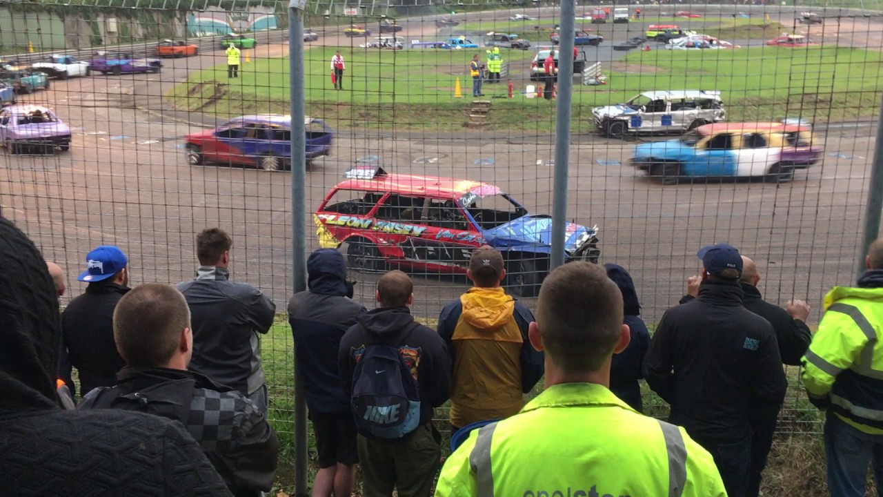Birmingham Wheels BWS Round 6 Unlimited Bangers Wildcard Race Part Two