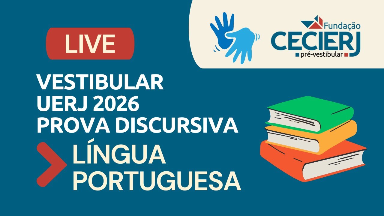 Live Exame Discursivo Uerj 2026 - Português