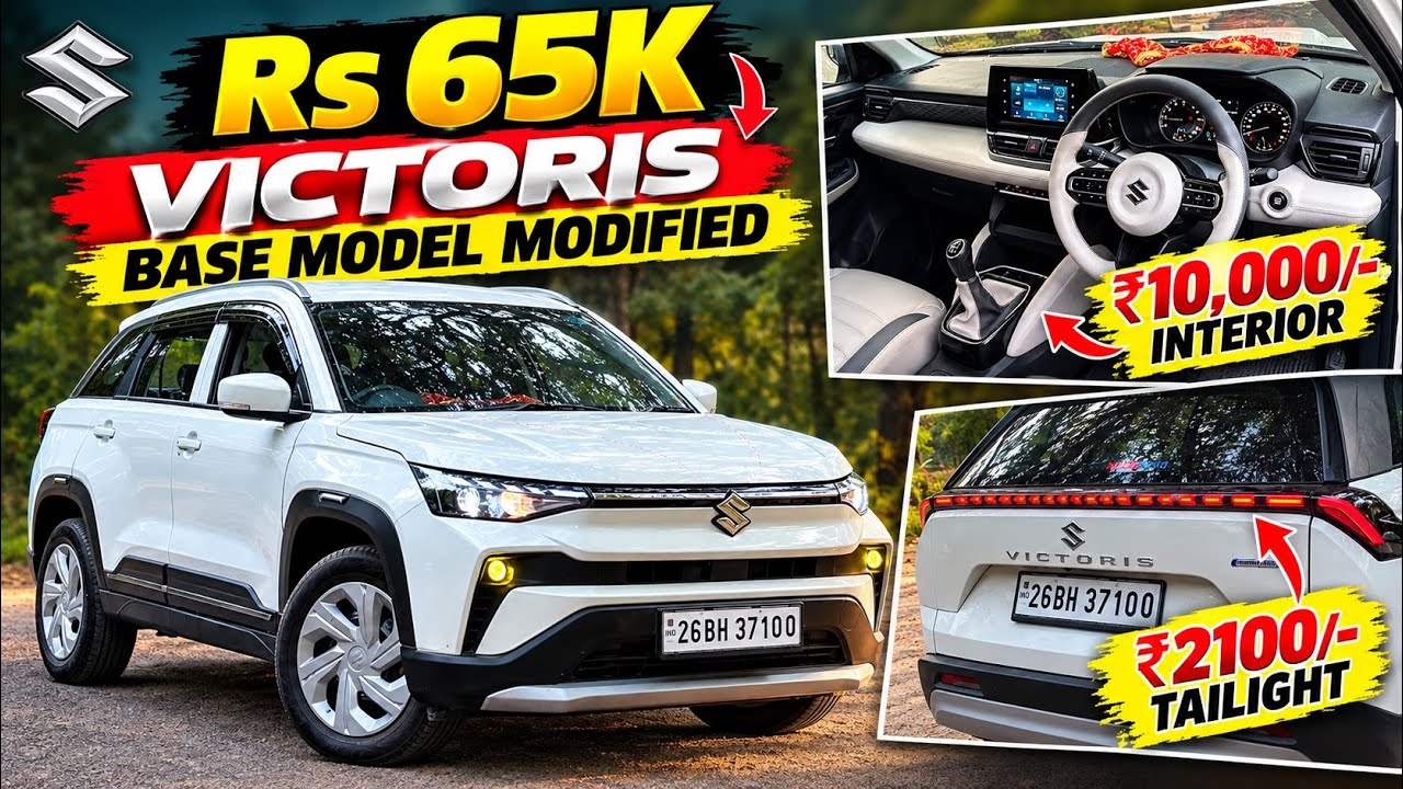 Victoris LXI Modification🔥Victoris Base to Top Modified✅Victoris Accessories 2026✅Victoris Base M...