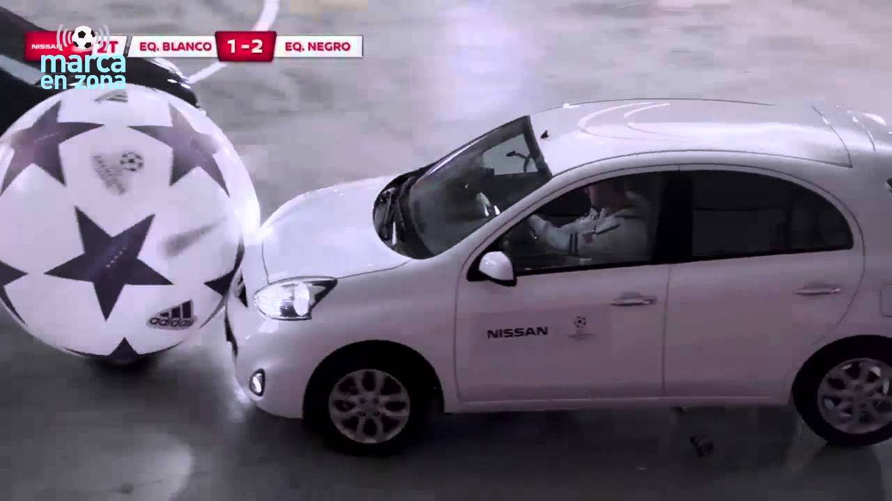 Nissan palpita la Champions de una manera particular