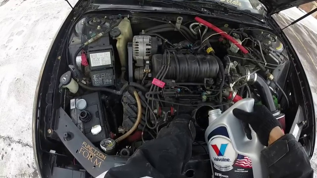 oil change on 2001 monte carlo ss in cold weather