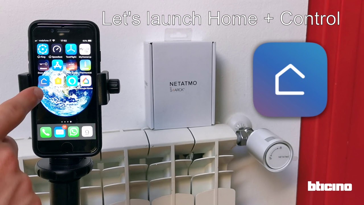Smarther with Netatmo - the connected thermostat of Bticino: Netatmo valves compatibility