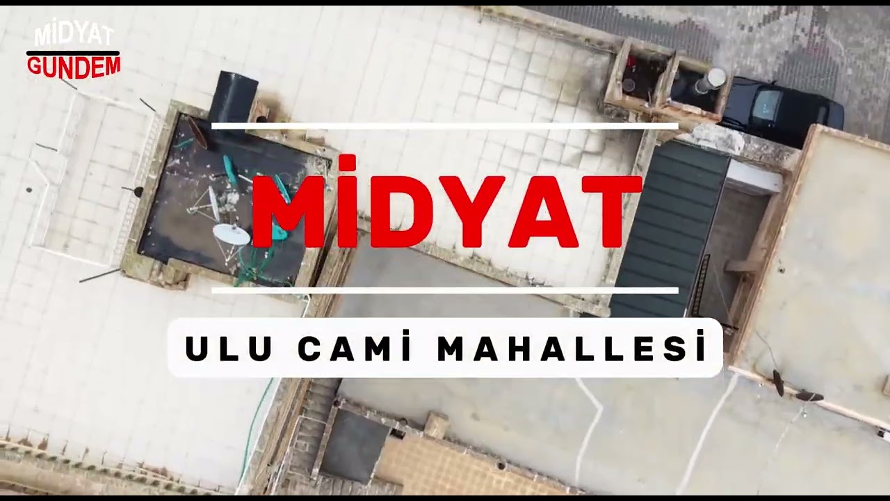 Midyat&rsquo;ın Tarihi Konakları Drone ile G&ouml;r&uuml;nt&uuml;lendi
