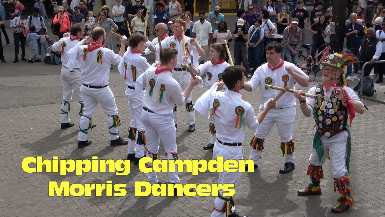 Chipping Campden Morris Dancers dance 