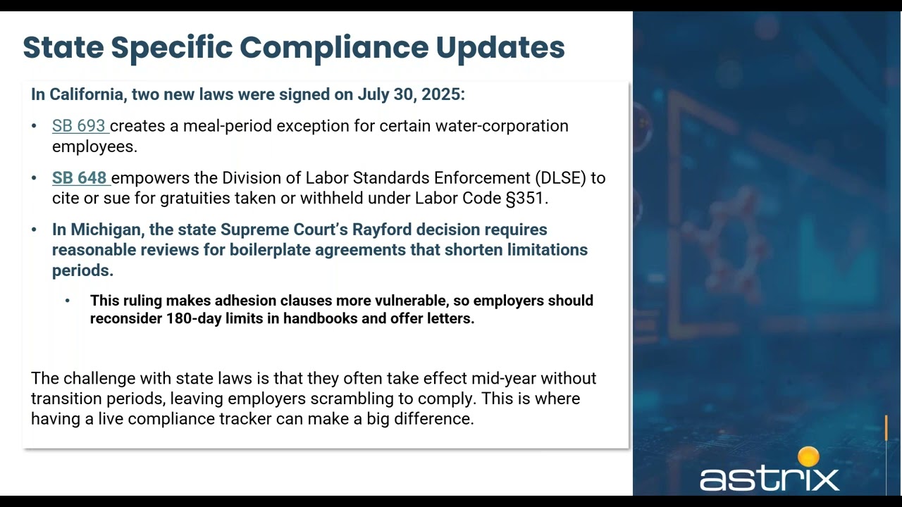 2025 Employment Compliance Outlook  Key Regulations and Strategic Workforce Solutions