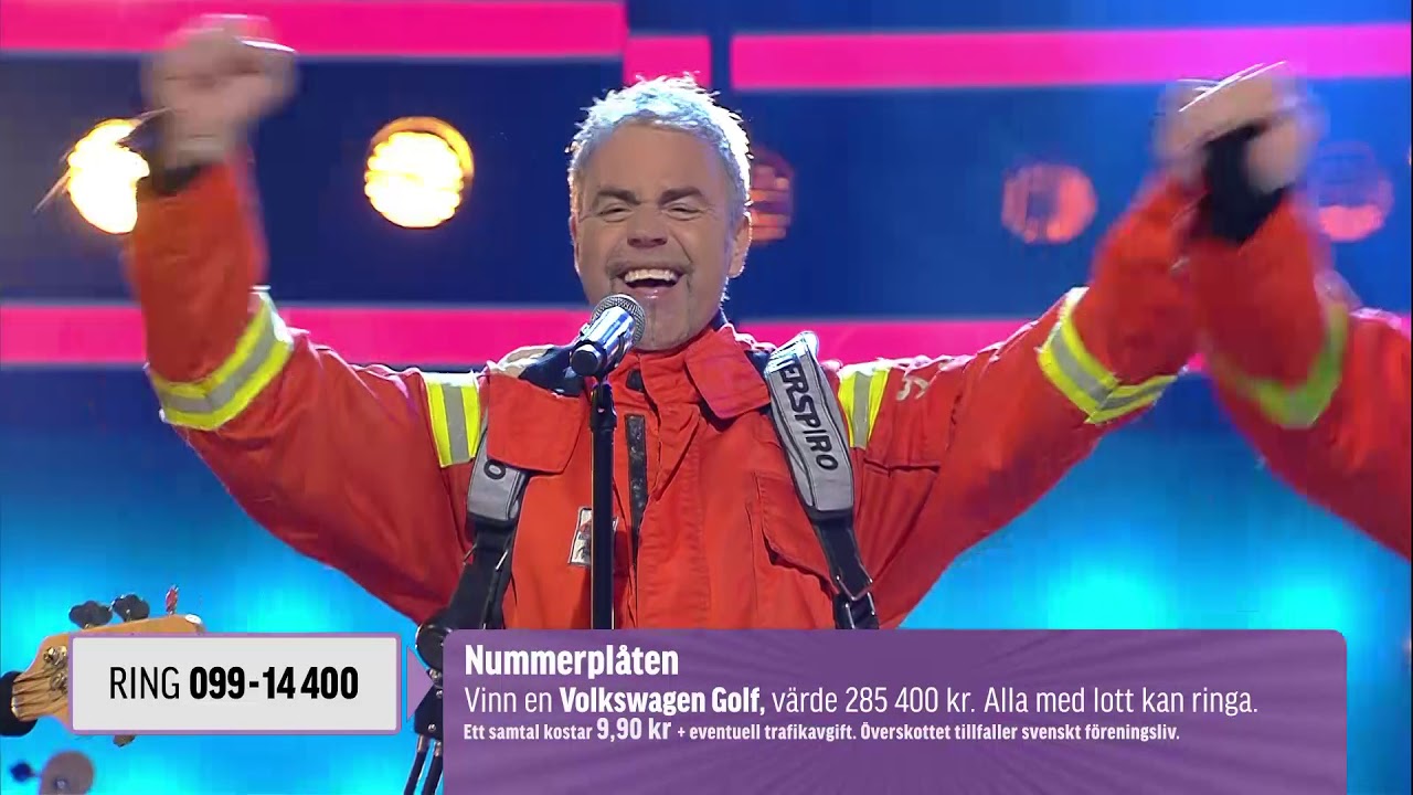 Brandsta City Släckers - Kom och ta mig långt härifrån - Live BingoLotto 29/3 2020.
