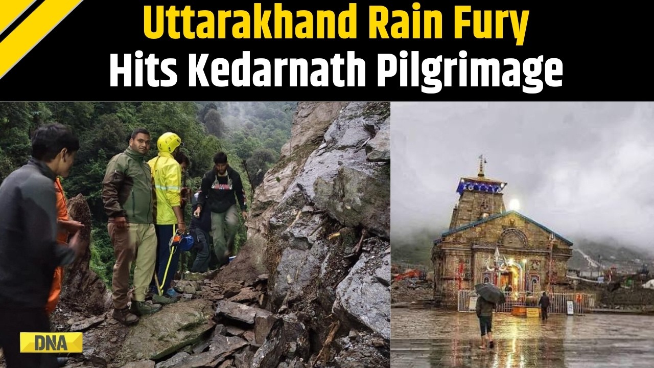 Uttarakhand News: Heavy Rain Wreaks Havoc In Uttarakhand, Himachal On Orange Alert