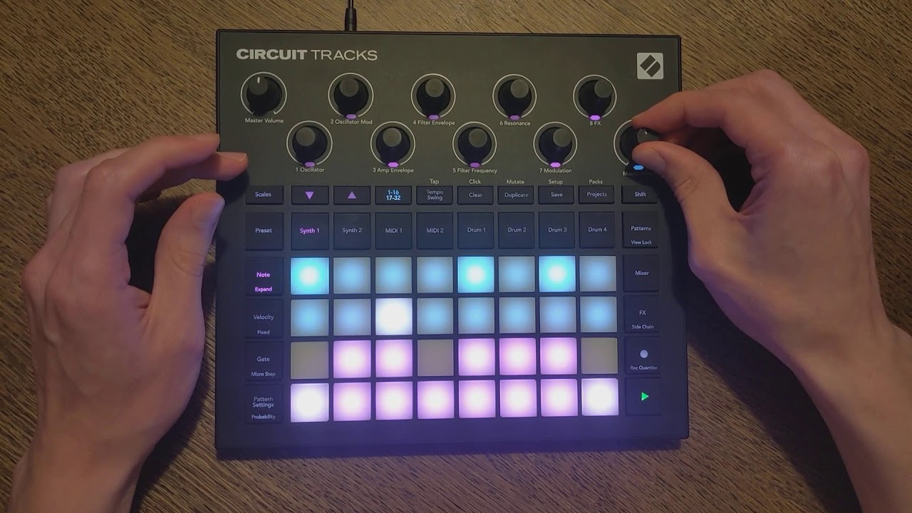 My First Novation Circuit Tracks Jam