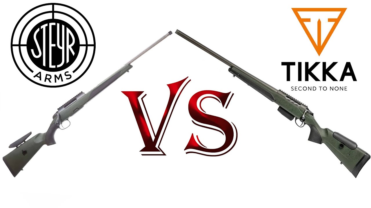 STEYR vs TIKKA    تيكا  و   شتاير