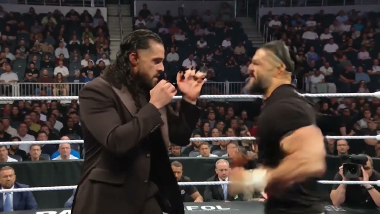 Roman Reigns WWE Raw Deleted Scenes #wwe #raw #romanreigns #sethrollins #viral 