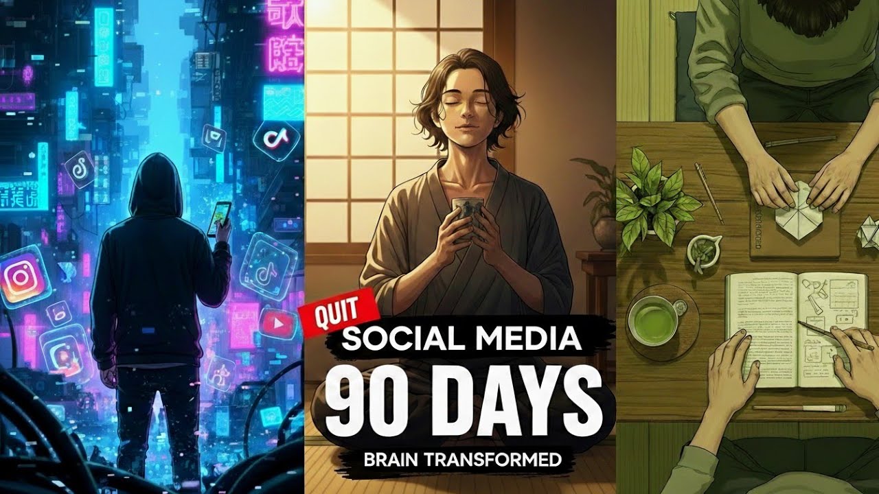 I Quit Social Media for 90 Days (Japanese Method Changed My Brain)