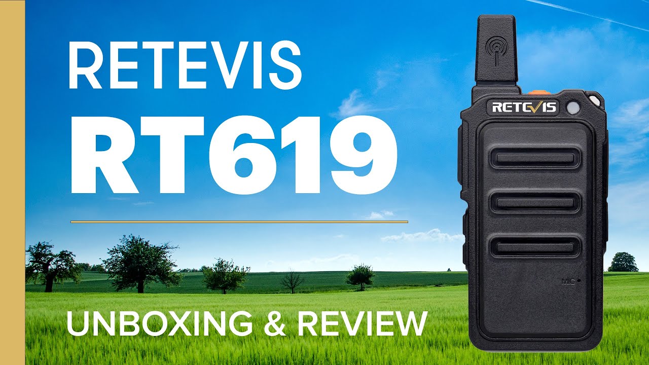 Retevis RT619 & RT19 - Unboxing And Review