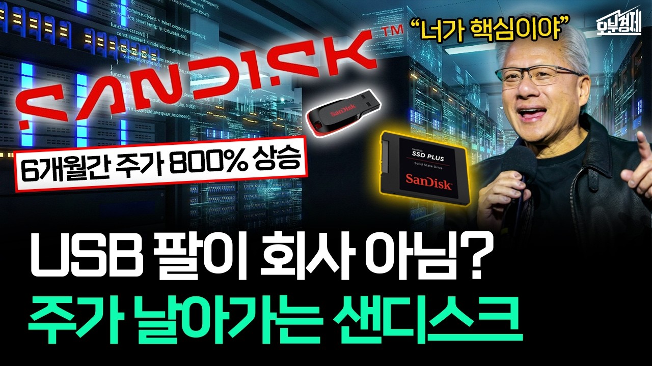 USB 팔던 회사가 AI 최대 수혜주? (샌디스크 근황)｜오분경제