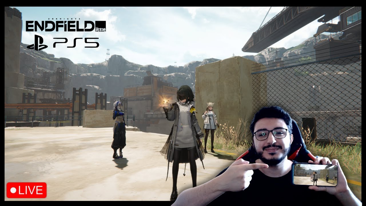 Arknights endfield Live onnnn