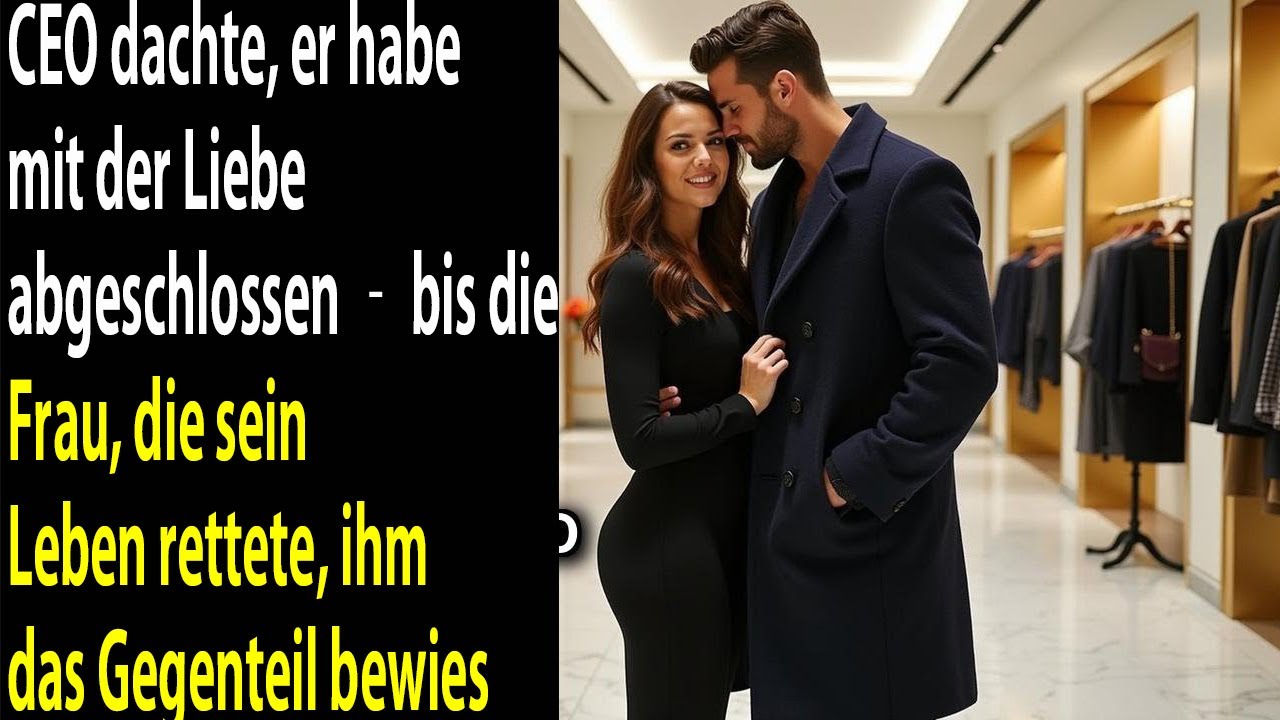 er glaubte nicht mehr an liebe – bis die frau, die ihn rettete, ihm das gegenteil bewies