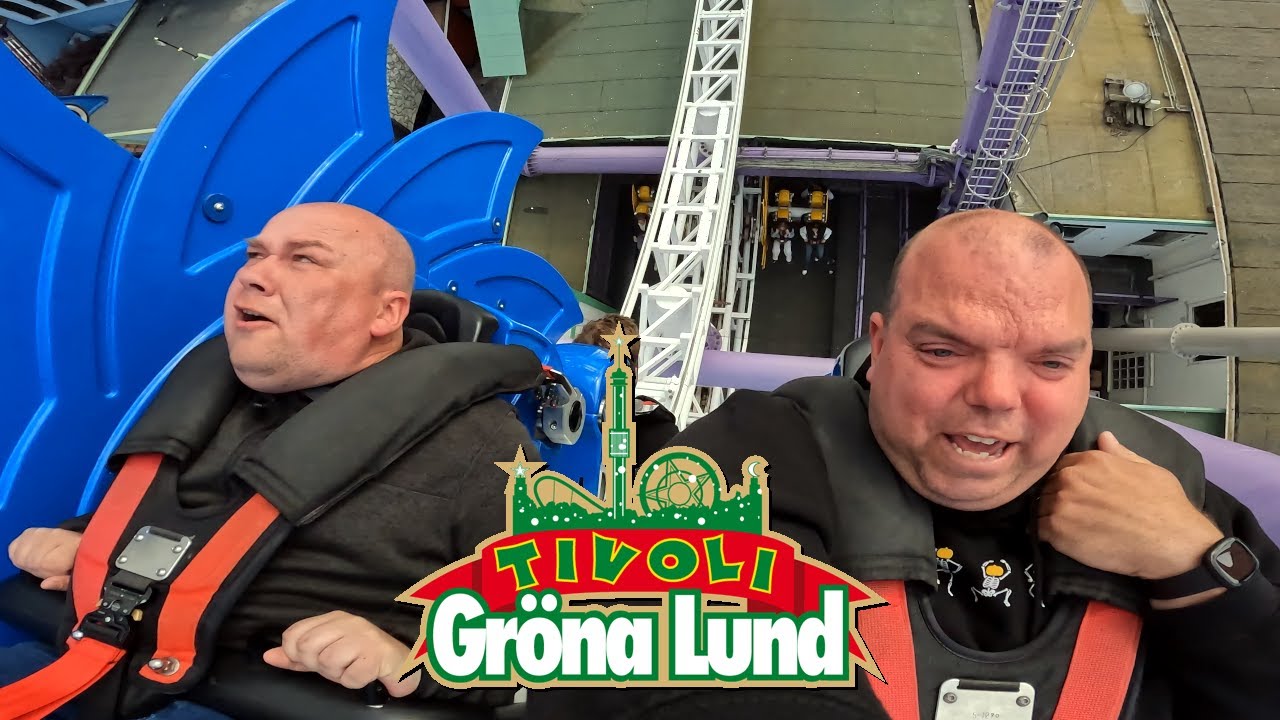 Riding CRAZY Rides at Gröna Lund | VLOG | June 2023