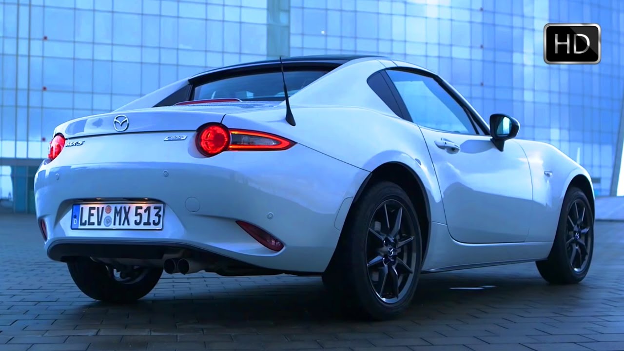 2017 Mazda MX-5 Miata RF 1.5 Skyactiv-G Ceramic White Design & Driving Footage HD