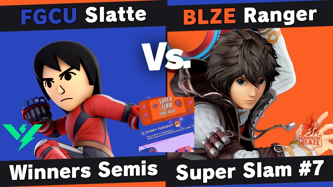 Super Slam 7 - Slatte (Mii Brawler) vs Ranger (Shulk) - Winners Semis