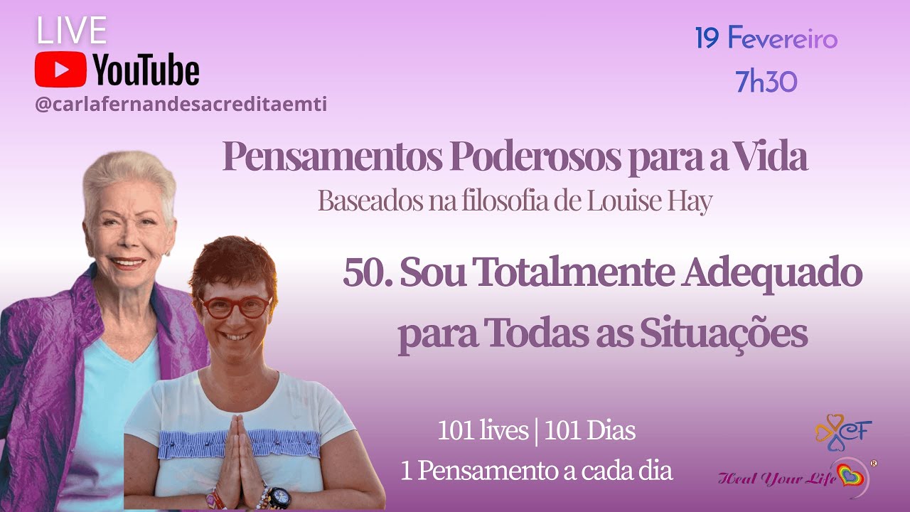 50/101 Sou Totalmente Adequado para Todas as Situações