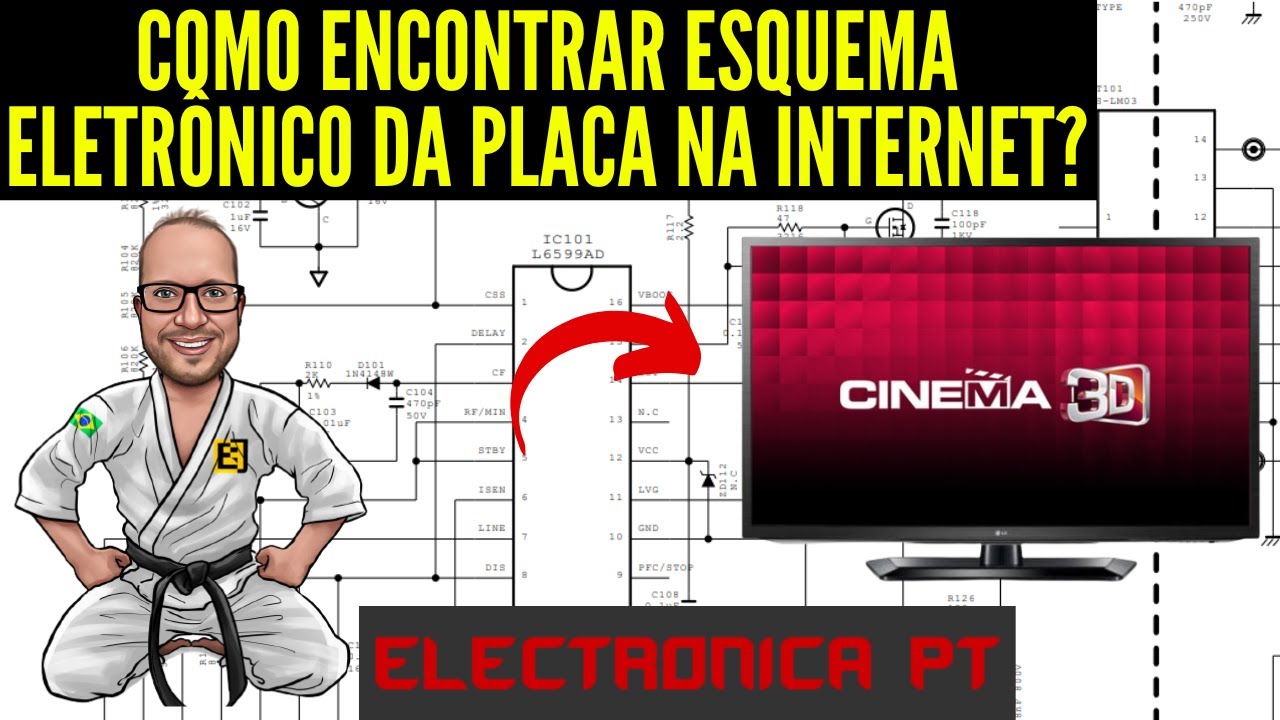 Precisa do Esquema Eletrônico de Placa Eletrônica? USE ESTA DICA AGORA! Eletronica Facil