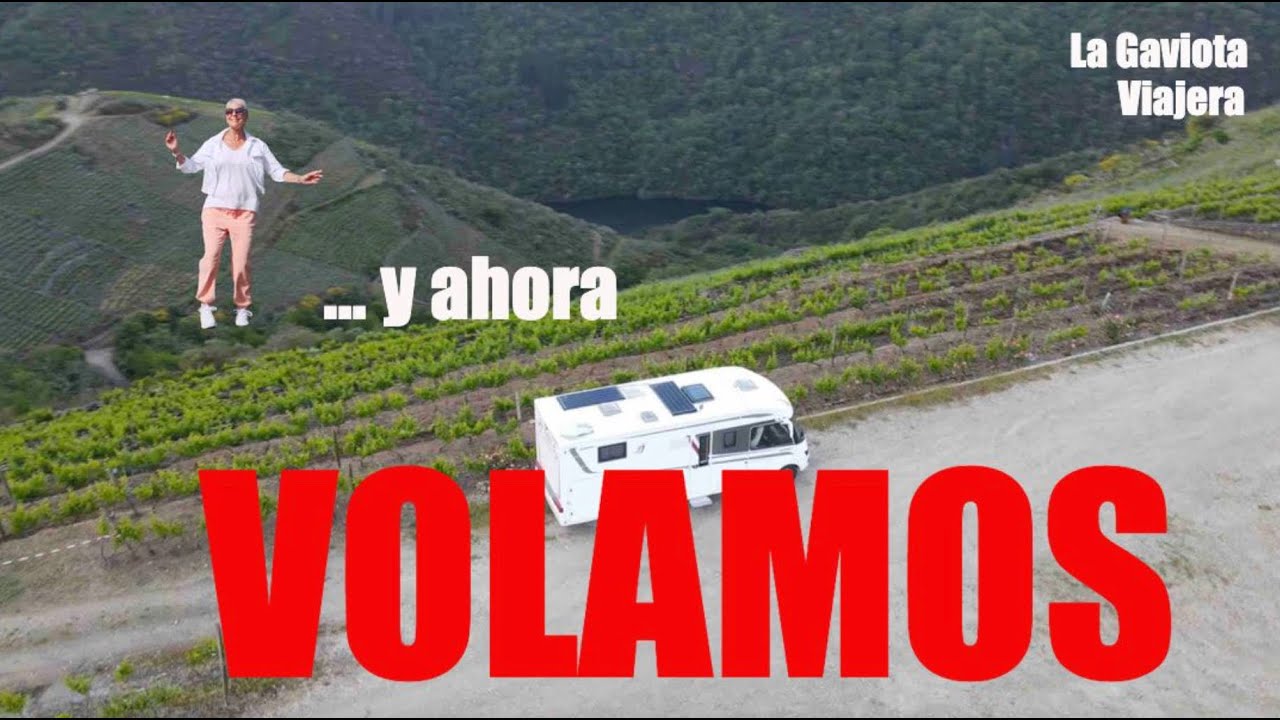 La Gaviota Viajera #169: ... y ahora VOLAMOS sobre una BODEGA DE VINO