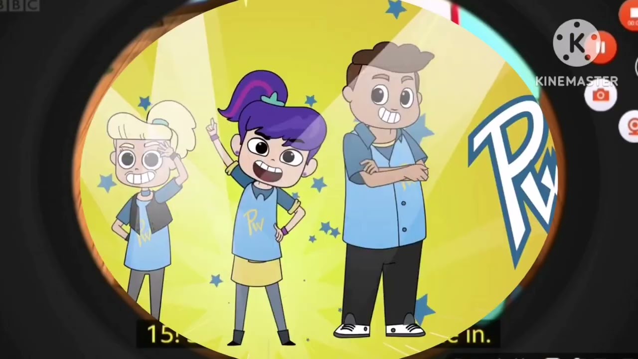 Numberblock 3 looks through the peephole and sees POPCORN WIZARD?!?!